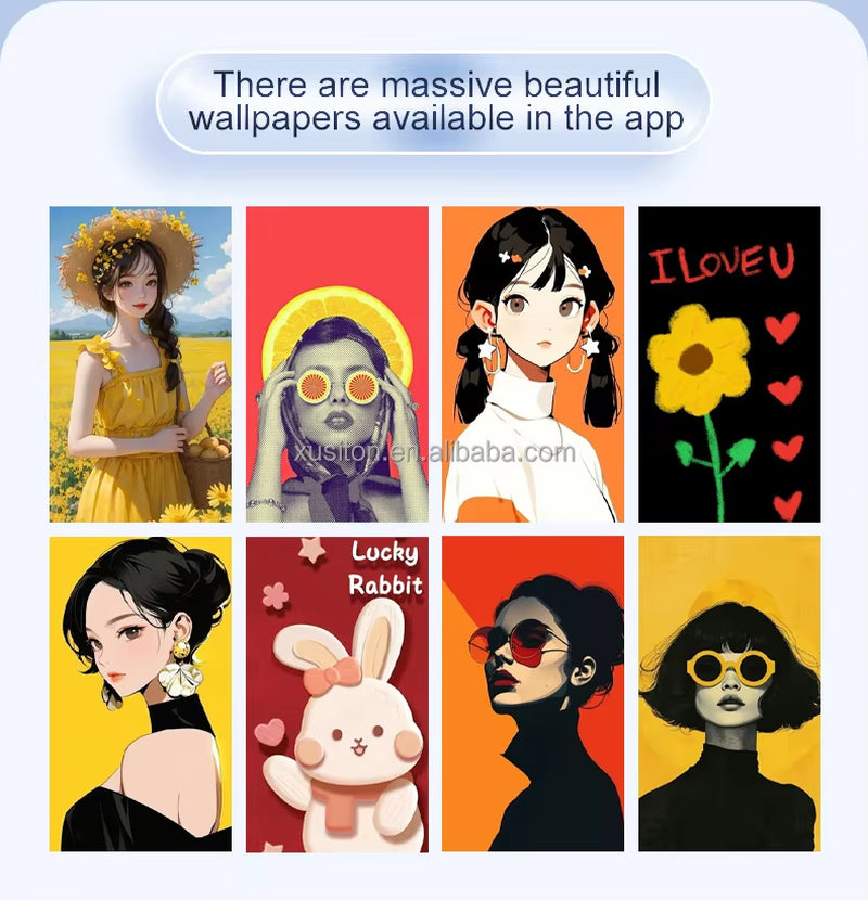 2025 New Designer Cell Phone Cases NFC Smart E Ink Screen Display NFC Mobile Phone Case Cover for IP15 Pro IP16 Custom DIY Case